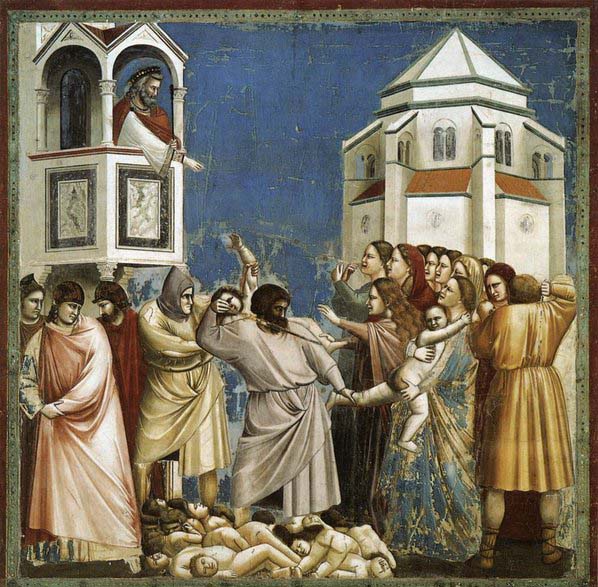 GIOTTO di Bondone Massacre of the Innocents